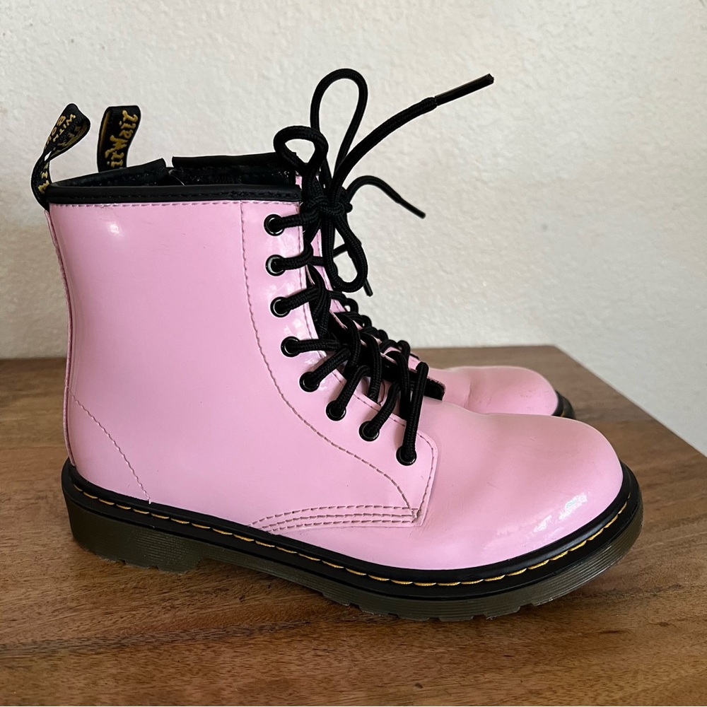 Dr.Martens, Doc's, DM's, Doc Martens
1460 J Pink Lace Up Boots Size 5